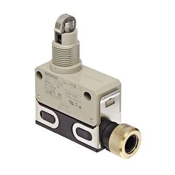 Fin de course étanche 0,1a125vca plongeur à galet|Omron electronics-OMRD4E-2B20N