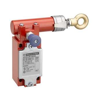 Preventa XY2CJ - arrêt d'urgence à câble - accrochage à droite - 1O+1F - ISO M20|Schneider Electric-SCHXY2CJR15H29