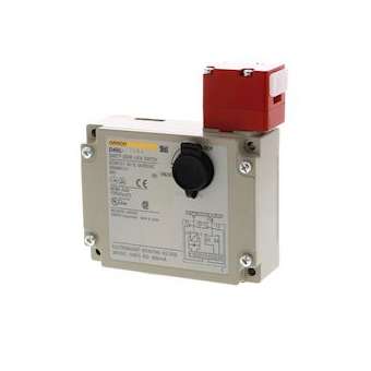Métal, verrouillage mécanique, 24 vcc, 1nf/|Omron electronics-OMRD4BL-2CRA