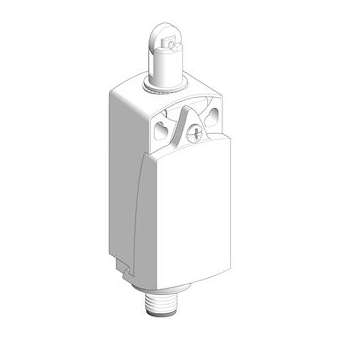 XCKP - ID Position - poussoir galet métal - 1NO+1NC - brusque - M12|Schneider Electric-SCHXCKP2102M12