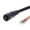 Cable à déconnexion rapide, connecteur m12-8 pôles vers fils volants, gaine pvc,|Omron electronics-OMRD40ML-CBL-M12-5M