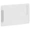 Porte blanche XL³125 IP40 IK09 pour coffret 1 rangée réf.401611/401652/401653