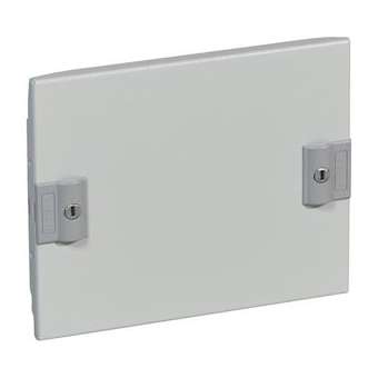 Plastron plein métal 1/4 tour pour gaines à câbles XL³400 - hauteur 200mm|Legrand-LEG020140