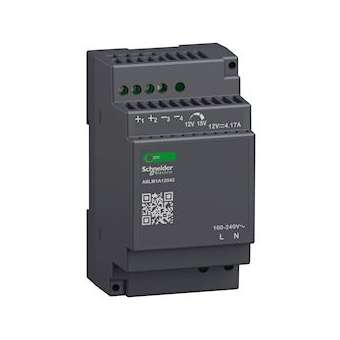 Modicon ABL - alimentation à découpage - 5A - 100 à 240Vca mono/biphasé - 12Vcc|Schneider Electric-SCHABLM1A12042