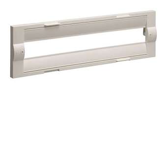 Couvercle, NewVegaD, 150x500mm, avec découpe pour 1 rangée modulaire (24 mod.)|Hager-HAGFD00C4