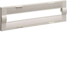 Couvercle, NewVegaD, 150x500mm, avec découpe pour 1 rangée modulaire (24 mod.)|Hager-HAGFD00C4