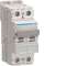 Disjoncteur 2P 20kA courbe C - 32A 2 modules|Hager-HAGNRN232
