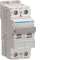 Disjoncteur 2P 20kA courbe B - 32A 2 modules|Hager-HAGNQN232
