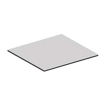 Spacial - plaque passe-câbles - pleine - pour toit armoire SM - 600x400mm|Schneider Electric-SCHNSYSMEC64