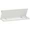 Pochette fermée autocollante pour plans - IP30 - 324x120x18mm - gris RAL7035