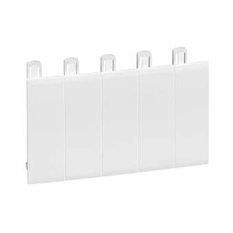 Obturateur 5 modules - Blanc RAL9003|Legrand-LEG001660