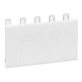 Obturateur 5 modules - Blanc RAL9003|Legrand-LEG001660
