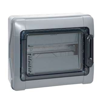 Coffret étanche Plexo³ à équiper 1 rangée 12 modules - 282x340x141mm|Legrand-LEG092744