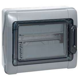 Coffret étanche Plexo³ à équiper 1 rangée 12 modules - 282x340x141mm|Legrand-LEG092744