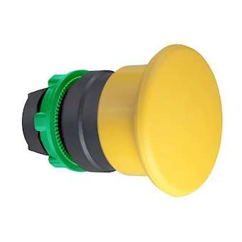 Harmony tête de coup de poing D 40 mm - D22 - jaune|Schneider Electric-SCHZB5AC5