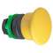 Harmony tête de coup de poing D 40 mm - D22 - jaune|Schneider Electric-SCHZB5AC5