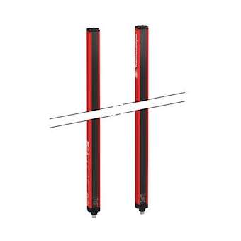 Preventa XUSL - barrière de sécurité - type 4 - dét. main - esclave 1 - 610mm|Schneider Electric-SCHXUSL4E30H061NS1