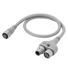Barrière immatérielle gamme robuste f3sg, - accessoire, - connecteur y pour f3sg|Omron electronics-OMRF39-GCNY1
