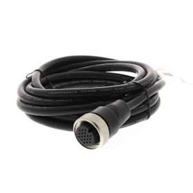 Câble d'alimentation + e/s 30m pour os32c, connecteur 18 broches diam 30, câble|Omron electronics-OMROS32C-CBL-30M