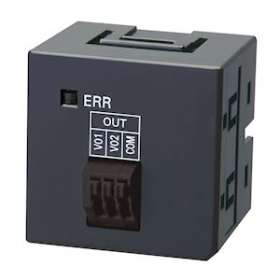 Sysmac nx1p carte optionnelle e/s analogiques sans vis, 2 x sorties analogiques|Omron electronics-OMRNX1W-DAB21V