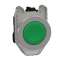 Harmony XB4 - bouton poussoir à impulsion - flush - vert - 1F - vis étrier|Schneider Electric-SCHXB4FA31
