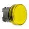 Harmony XB4 - tête voyant lumineux DEL - D22 - lisse - jaune|Schneider Electric-SCHZB4BV083