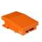 Preventa XPER - inter. à pied - simple - sans capot - métal.- orange - 2O+2F|Schneider Electric-SCHXPER211