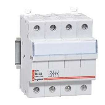 Coupe-circuit sectionneur - 3P+N - cartouche cylind ind 8x32 - 400V~~|Legrand-LEG005846