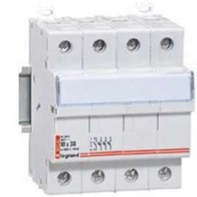 Coupe-circuit sectionneur - 3P+N - cartouche cylind ind 8x32 - 400V~~|Legrand-LEG005846