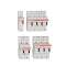 Porte-fusible - 14x51 - 50A - 690V - 2P - Voyant & contact auxilaire