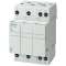Socle de fusibles encastrable p. cartouches cylindriques