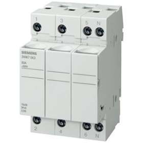 Socle de fusibles encastrable p. cartouches cylindriques|Siemens Industries et Infrastructures-SIE3NW7063
