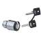 Harmony XB4 - tête bouton tournant à clé 455 - D22 - 3 pos rap DC - retr G|Schneider Electric-SCHZB4BG08