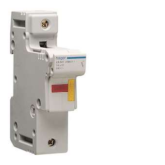 Coupe circuit 1P 50A 690V L51 accessoriable 1.5 modules|Hager-HAGLS601