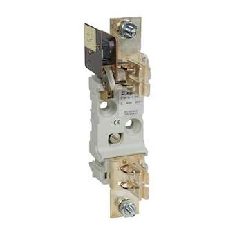 Socle pour cartouche à couteau taille 2 - 1P à minirupteur - 400A|Legrand-LEG019951