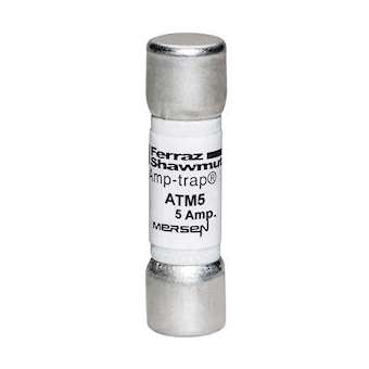 Fusible UL/CSA taille 10x38 - Rapide - 5A - 600V|Mersen ( ex ferraz shawmut )-FEZATM5