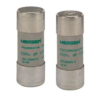 Fusible taille 22x58 - aM - 63A - 690V - Percuteur|Mersen ( ex ferraz shawmut )-FEZA1022166