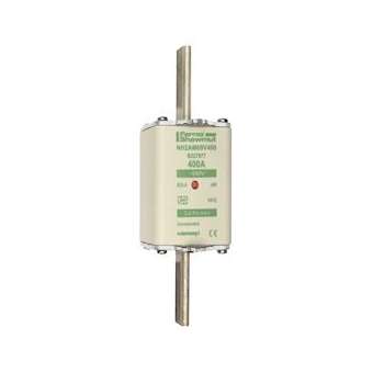 Fusible standard DIN taille NH2 - aM - 400A - 690V - Indicateur|Mersen ( ex ferraz shawmut )-FEZB227977