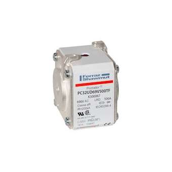 Fusible taille 32 type TTF M10 - aR - 500A - 690V|Mersen ( ex ferraz shawmut )-FEZK300067