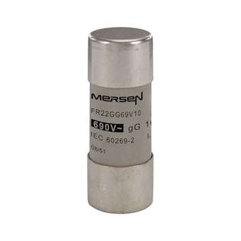 Fusible taille 22x58 - gG - 10A - 690V|Mersen ( ex ferraz shawmut )-FEZT200761