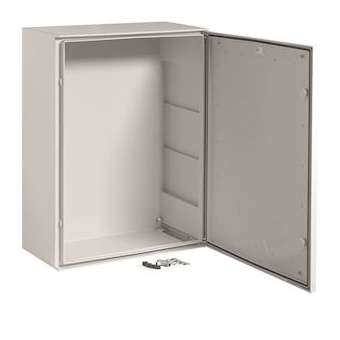 Coffret polyester Orion plus porte opaque étanche IP 66 h 800mm l 600mm p 300mm|Hager-HAGFL229B