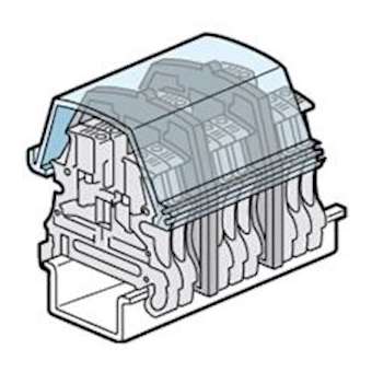 Ecran de protect bloc jonc Viking3 vis - à couper - 1entr/1sort - pas 5,8,6,10|Legrand-LEG037568