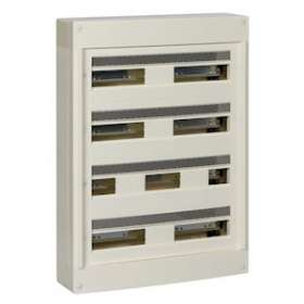 Pragma - coffret en saillie 4 rang.24 modules - 160A - sans porte - blanc|Schneider Electric-SCHPRA10268W