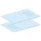 PrismaSeT P Active - Panneau de fond - 2 demi panneaux ventilés - IP30 - L650