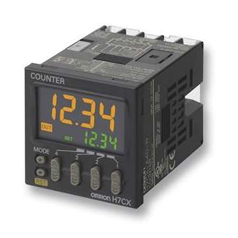 48x48 mm, lcd 6 chiffres, multifonction, signalement visuel programmable avec ch|Omron electronics-OMRH7CX-A11SD1-N