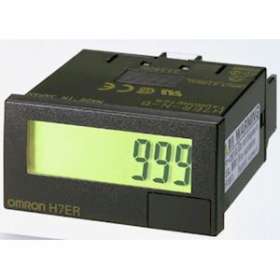 48x24 mm, lcd 5 chiffres avec rétro-éclairage, noir, 1.000 tps (10 imp./tour) /|Omron electronics-OMRH7ER-NV1-BH