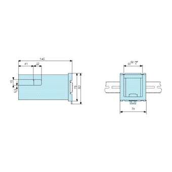 Ctr48 Adaptator Rail Din|Crouzet-CRT26546841