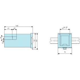 Ctr48 Adaptator Rail Din|Crouzet-CRT26546841