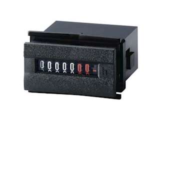 H37 10...30VCC: compteur horaire sans remise à zéro, format 48x24mm|Mci coupatan-LCI031158