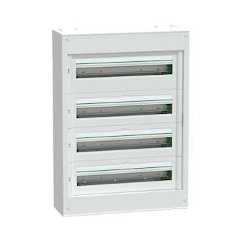 PrismaSeT S - coffret saillie plastique & métal 4 rangées 24 modules|Schneider Electric-SCHLVSST424